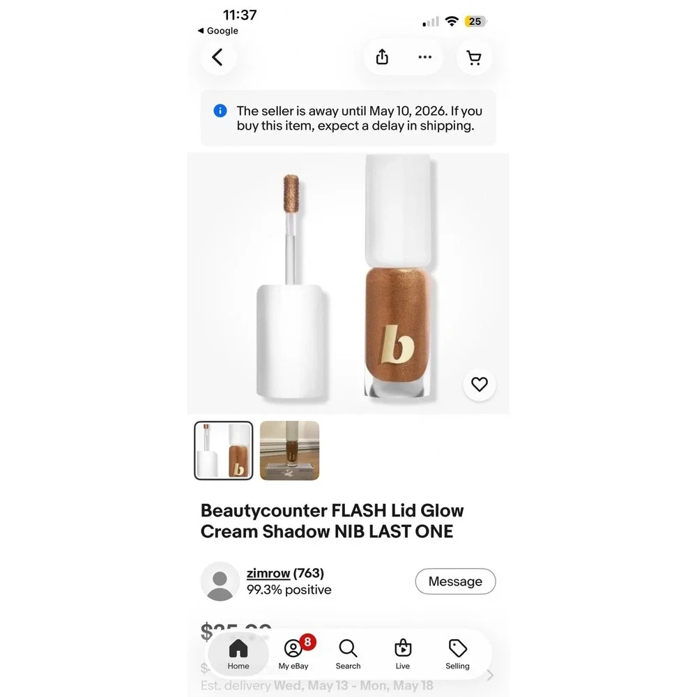 BeautyCounter‎ Counter Blowout Bundle Fragrance Eyes Cheeks Brush $254 Retail